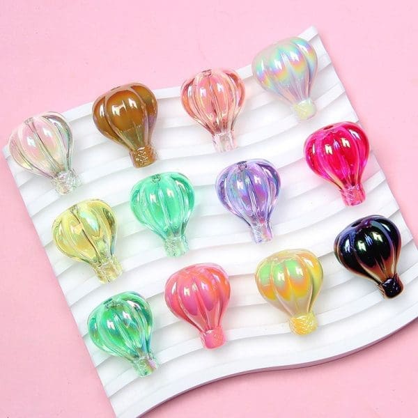 Hot Air Balloon Acrylic Beads