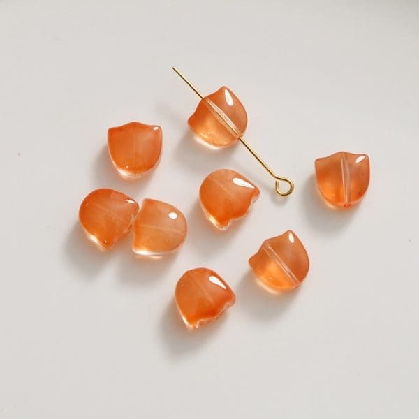 Tulip Flower Glass Beads Charm