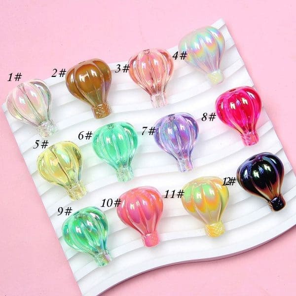 Hot Air Balloon Acrylic Beads