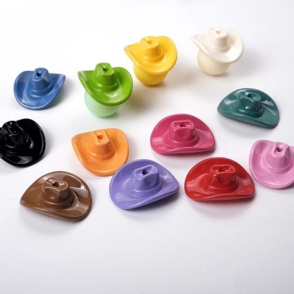 Colorful Cowboy Hat Beads