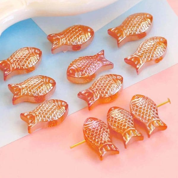 Fish Glass Beads Charm