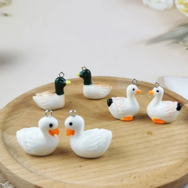 Cute Goose Duck Animal Charms