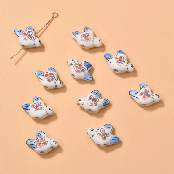 Porcelain Shape Ceramic Beads