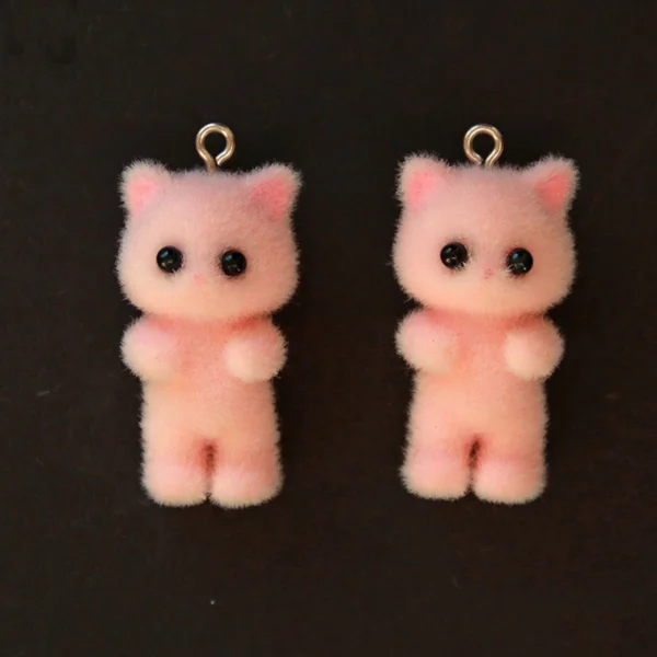 Cute Cat Animal Resin Charms