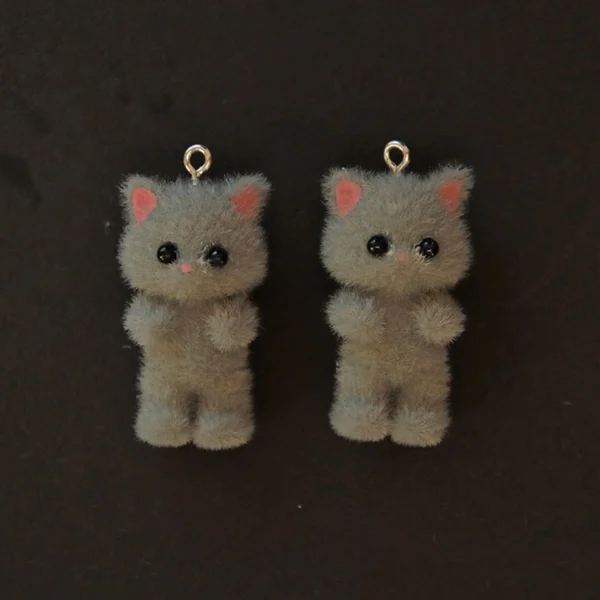 Cute Cat Animal Resin Charms